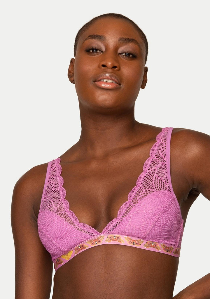 Adriana Lace Bralette Misfit-Whipped Berry